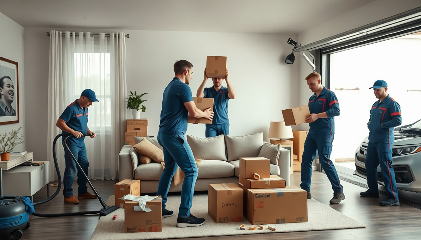 Movers loading a truck in Adelaide